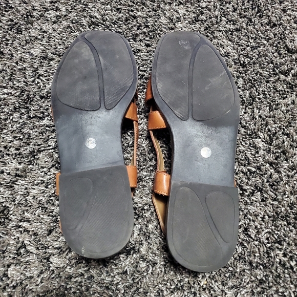 St. John's Bay Woven Leather Sandals - Picture 3 of 9